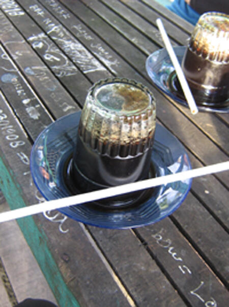 kopi terbalik ala kota meulaboh aceh