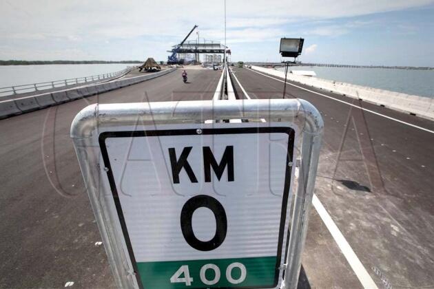 Jalan Tol di Atas Laut pertama di Indonesia Design dan Karya Anak Bangsa