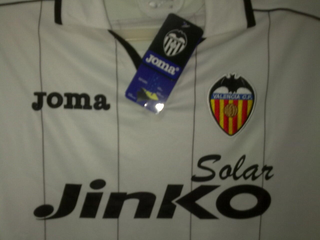 Jersey Grade Ori Valencia Home 2012/2013