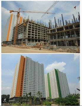 Green Pramuka Apartement - 2 bedroom/33m