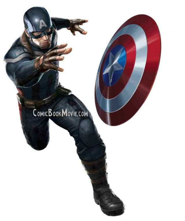 Kostum Terbaru Captain America 2: The Winter Soldier