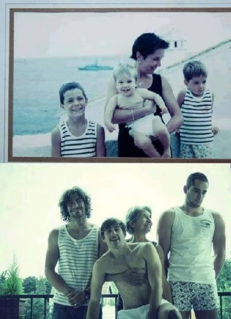 &#91;Unik&#93; Foto-Foto Keren Keluarga Dengan Pose Yang Sama!