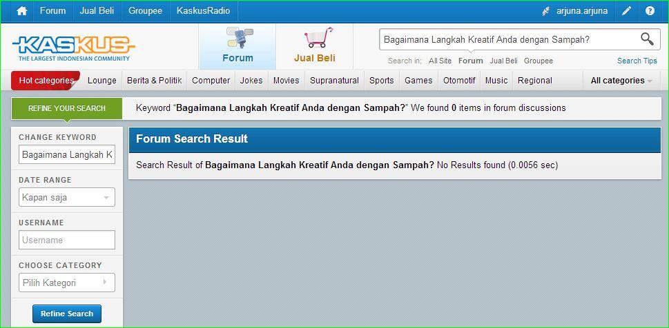Bagaimana Langkah Kreatif Anda dengan Sampah?