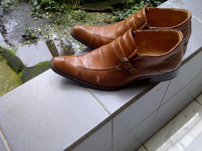 sepatu robelli mid boot size 40 handmade italy.... MURMER! brown leather