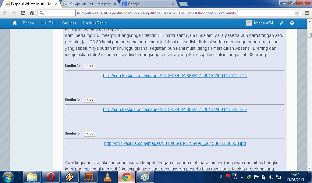 &#91;ASK &amp; HELP&#93; Gambar tidak Muncul di Google Chrome