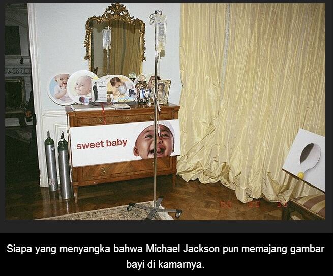 Foto TKP Kematian Michael Jackson