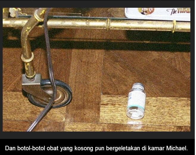 Foto TKP Kematian Michael Jackson