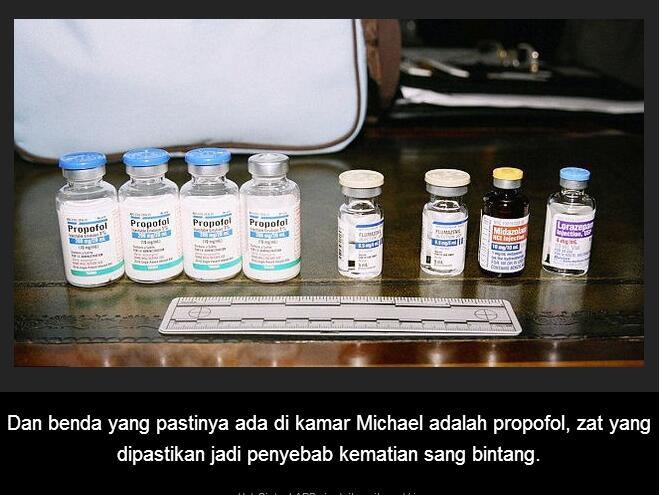 Foto TKP Kematian Michael Jackson