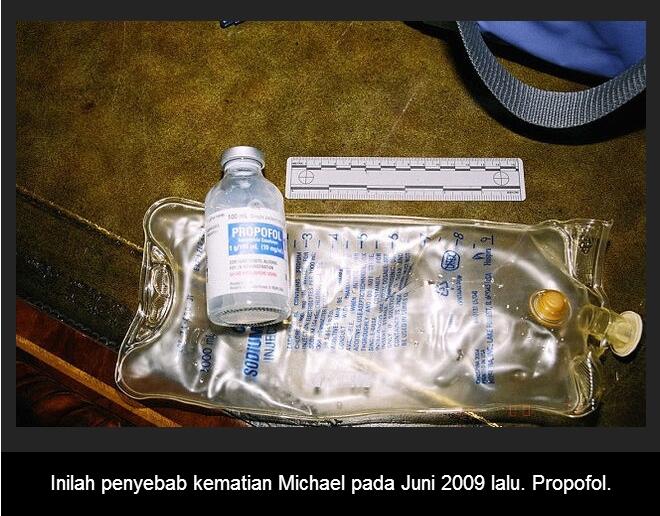 Foto TKP Kematian Michael Jackson