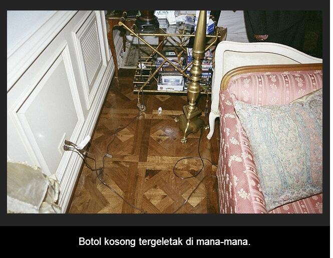 Foto TKP Kematian Michael Jackson