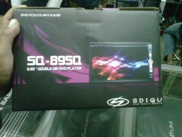DoubleDin DVD/TV Layar lebar 6,95 SDIQU Rp 1,7jt. mantaps Bandung....