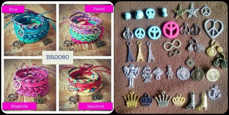 pabrik gelang handmade peace barbie paris skull stud ballerina dll .hrg 8.000