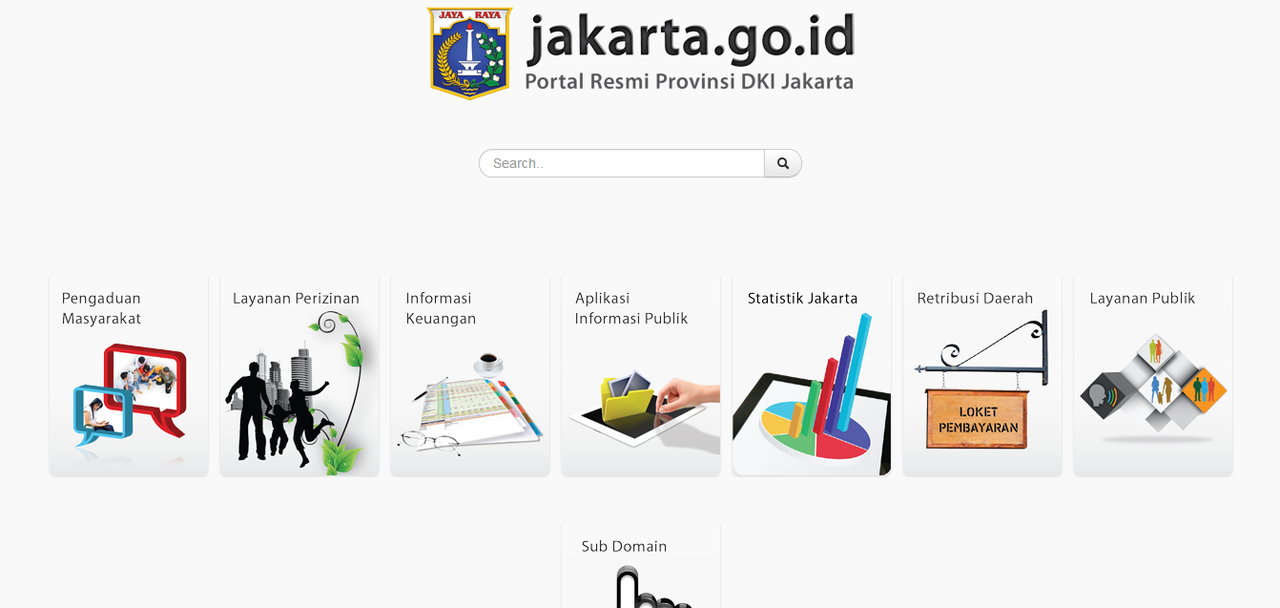 Selamat, Jakarta.go.id Situs Terbaik Pemda Se-Indonesia. Salut buat Jokowi Ahok