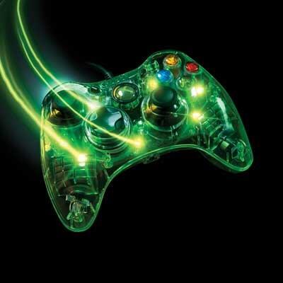 &#91;VERDE&#93; Afterglow Gaming XBOX 360 Controller / Stick Wired Green LED BNIB