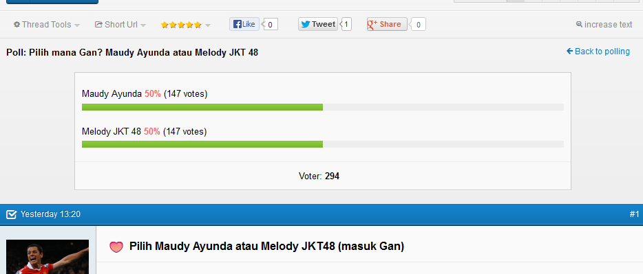 Pilih Maudy Ayunda atau Melody JKT48 (masuk Gan)