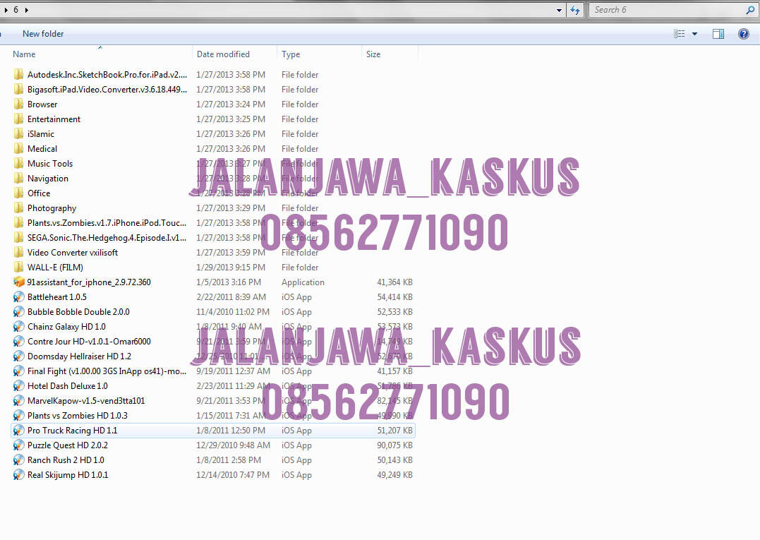 PAKET GAME FOR IPAD / IPHONE / IPOD TOUCH HARGA 8DVD CUMA 45RIBU