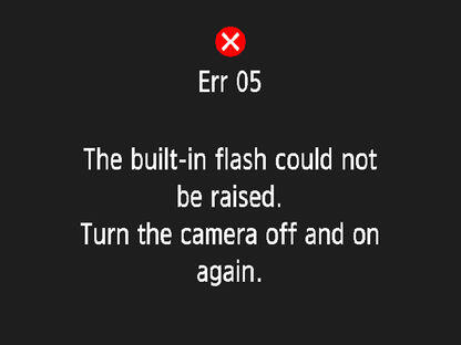 Err 05 Canon DSLR 550D gmana ngatasinya yaa?