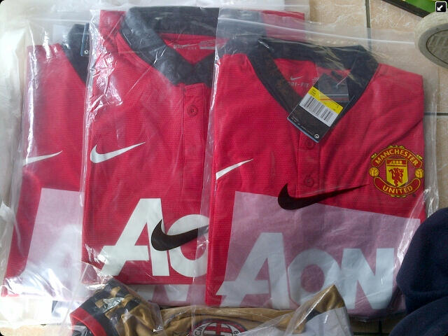 READY JERSEY GRADE ORI MUSIM 2013-2014 120/PCS, 12PCS=105 REAL STOCK BANDUNG LENGKAP