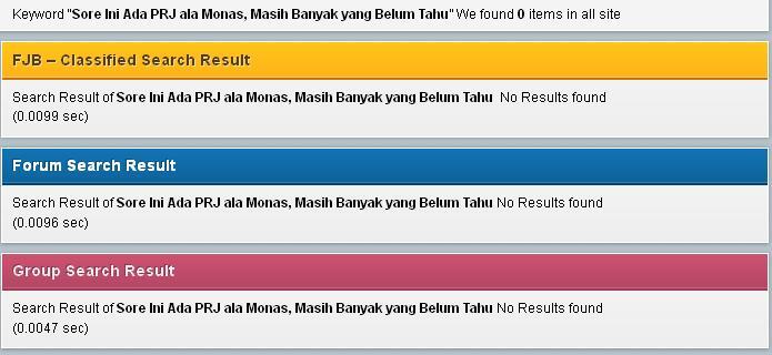 Sore Ini Ada PRJ ala Monas, Masih Banyak yang Belum Tahu