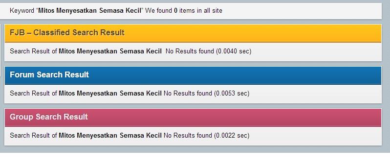 Mitos Menyesatkan Semasa Kecil