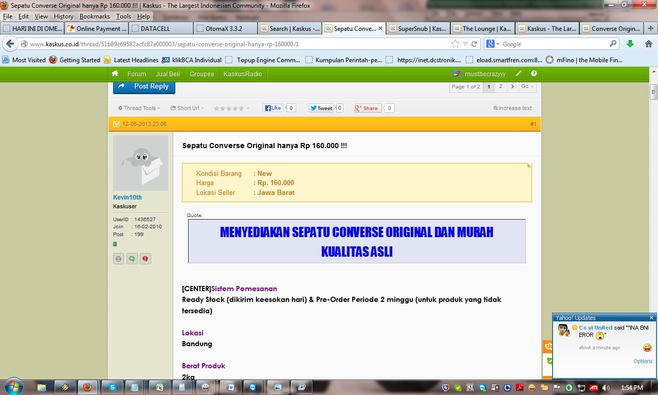 Niat Nyari sepatu malah nemu trit ginian &#91;Ngakak inside&#93;