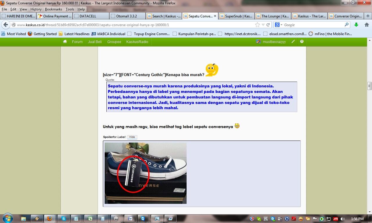 Niat Nyari sepatu malah nemu trit ginian &#91;Ngakak inside&#93;