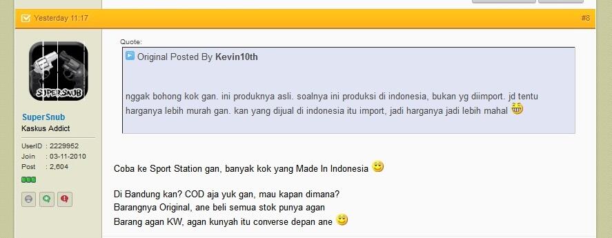 Niat Nyari sepatu malah nemu trit ginian &#91;Ngakak inside&#93;
