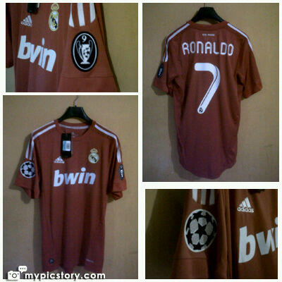 jersey madrid 3rd ucl & madrid home 2011/2012