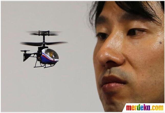 Helikopter Terkecil di dunia ada di JEPANG