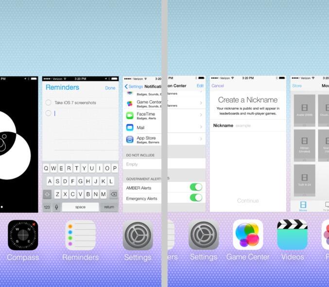 &#91;WOW&#93; ini dia gan penampakan iOS 7 yang september nanti dirilis dipasaran, keren gan