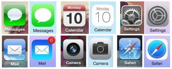 &#91;WOW&#93; ini dia gan penampakan iOS 7 yang september nanti dirilis dipasaran, keren gan