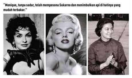 Pesona Bung Karno, Dari Melirik Istri Raja Kamboja hingga Marilyn Monroe