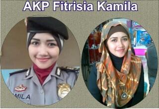 Kapolsek Pertama yang Berjilbab.....