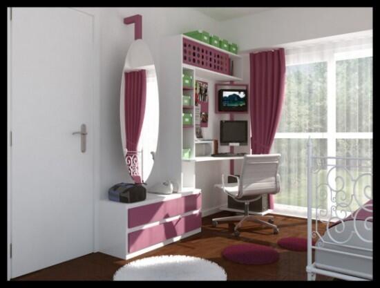 Nih 10 Desain Kamar Tidur Cewek Yang Unik dan Inspiratif