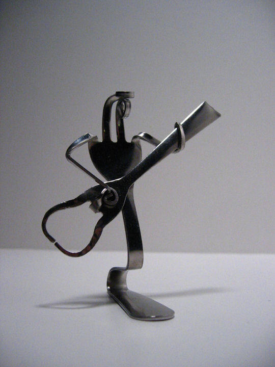 Karya Seni Garpu yang Sangat Unik dan Kreatif