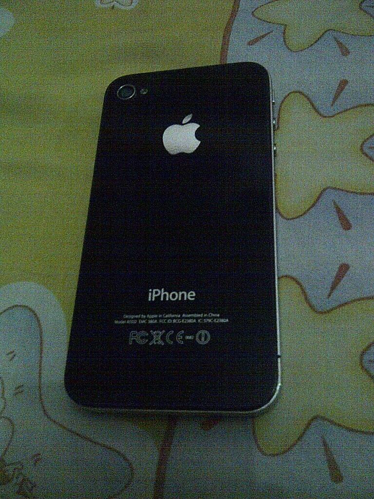 wts iPhone 4G 32GB,black,mulus,FU,Bandung