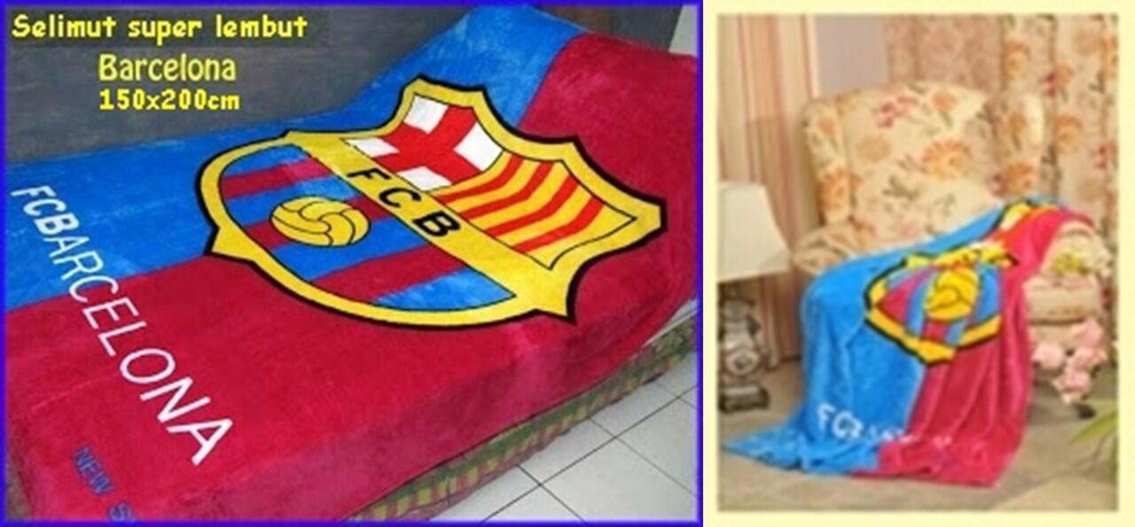 BARCELONA sprei dan selimut