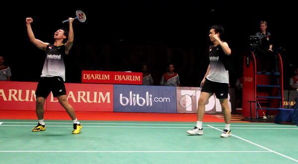 HOT BIKIN BANGGA &quot;Kalahkan Ko/Lee, Ahsan/Hendra Juara