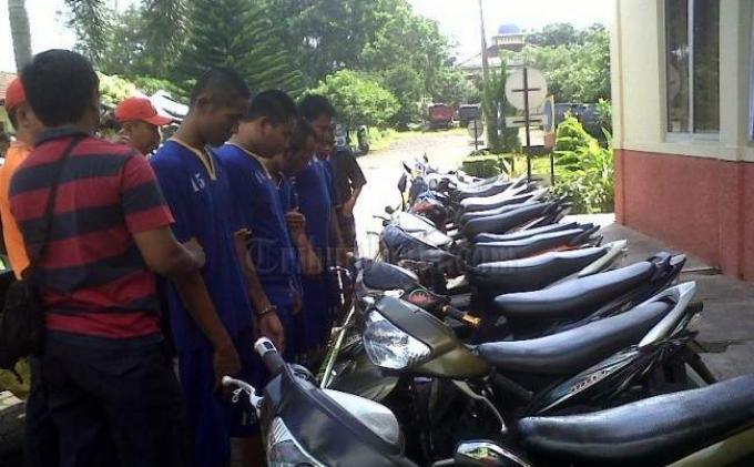 Seorang Pelajar Dibekuk Setelah Curi 30 Motor