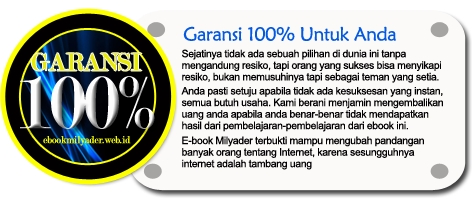 E-book Milyader, Cara Mendongkrak Penjualan Hingga Ratusan Juta
