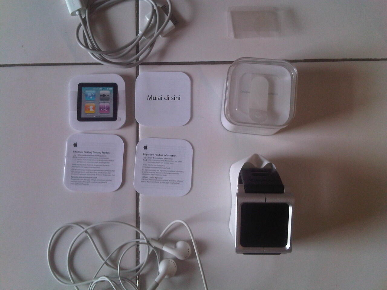 jual ipod nano gen 6 ada bonus,18 model jam jogja solo