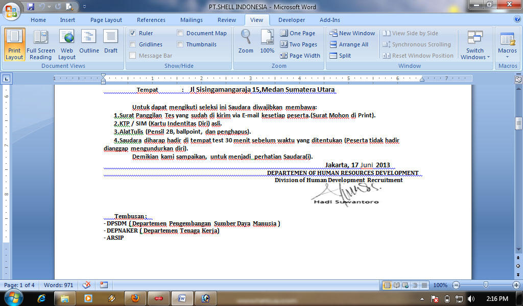 PENIPUAN ATAS NAMA PT.SHELL INDONESIA
