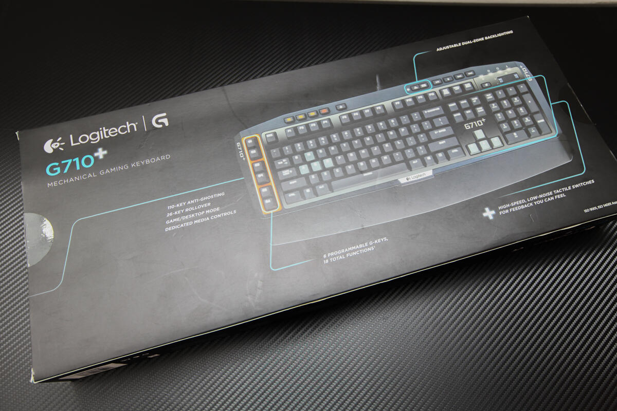 &#91;KEYBOARD&#93; Unboxing Logitech G710+