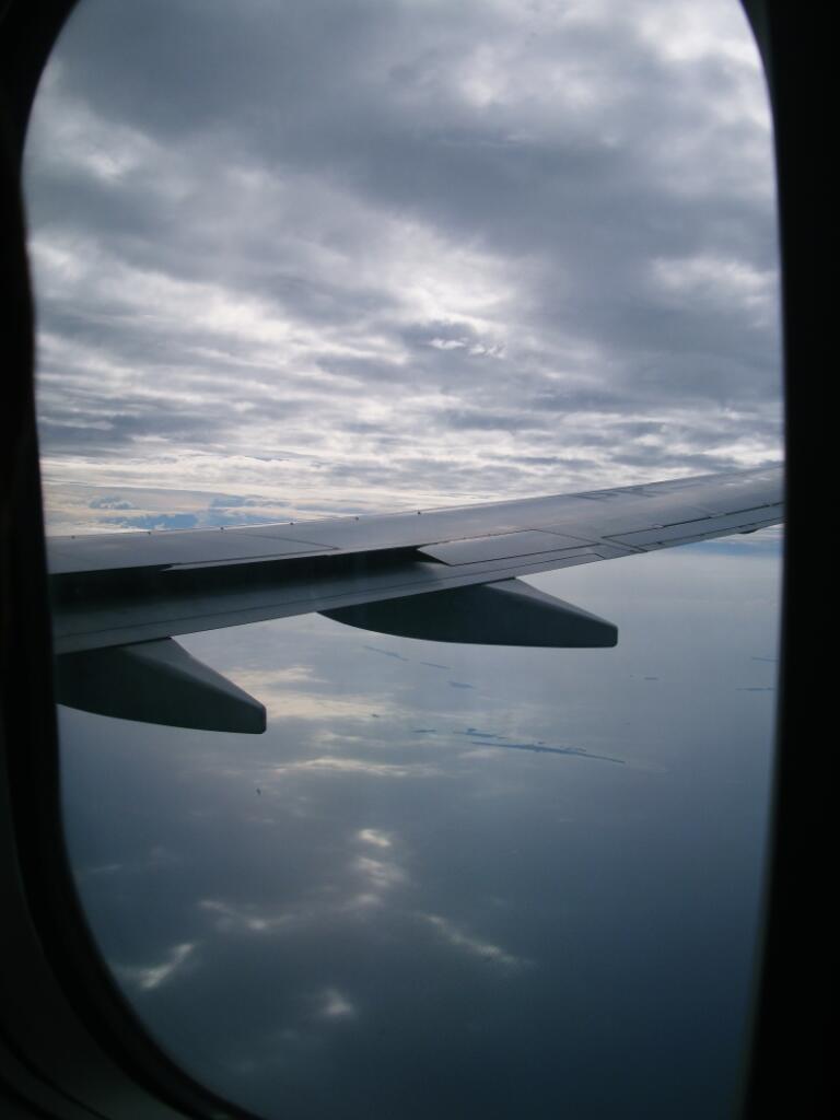 Pemandangan Jakarta - Jogja Dari Pesawat