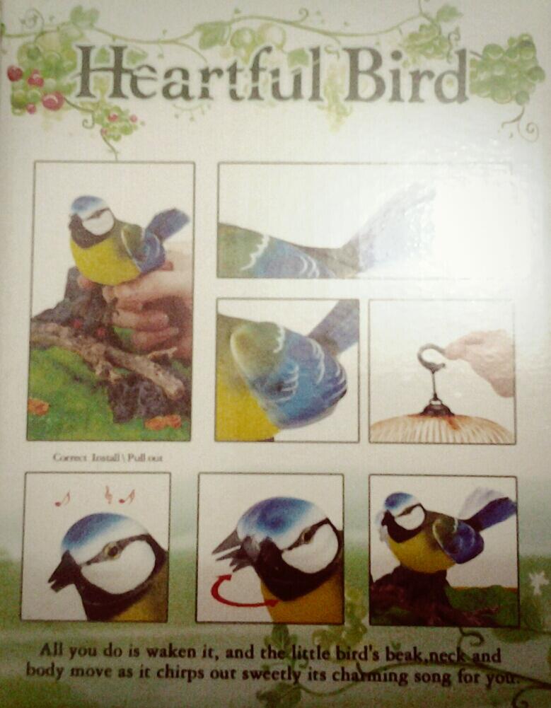 HEARTFUL BIRD bisa berkicau
