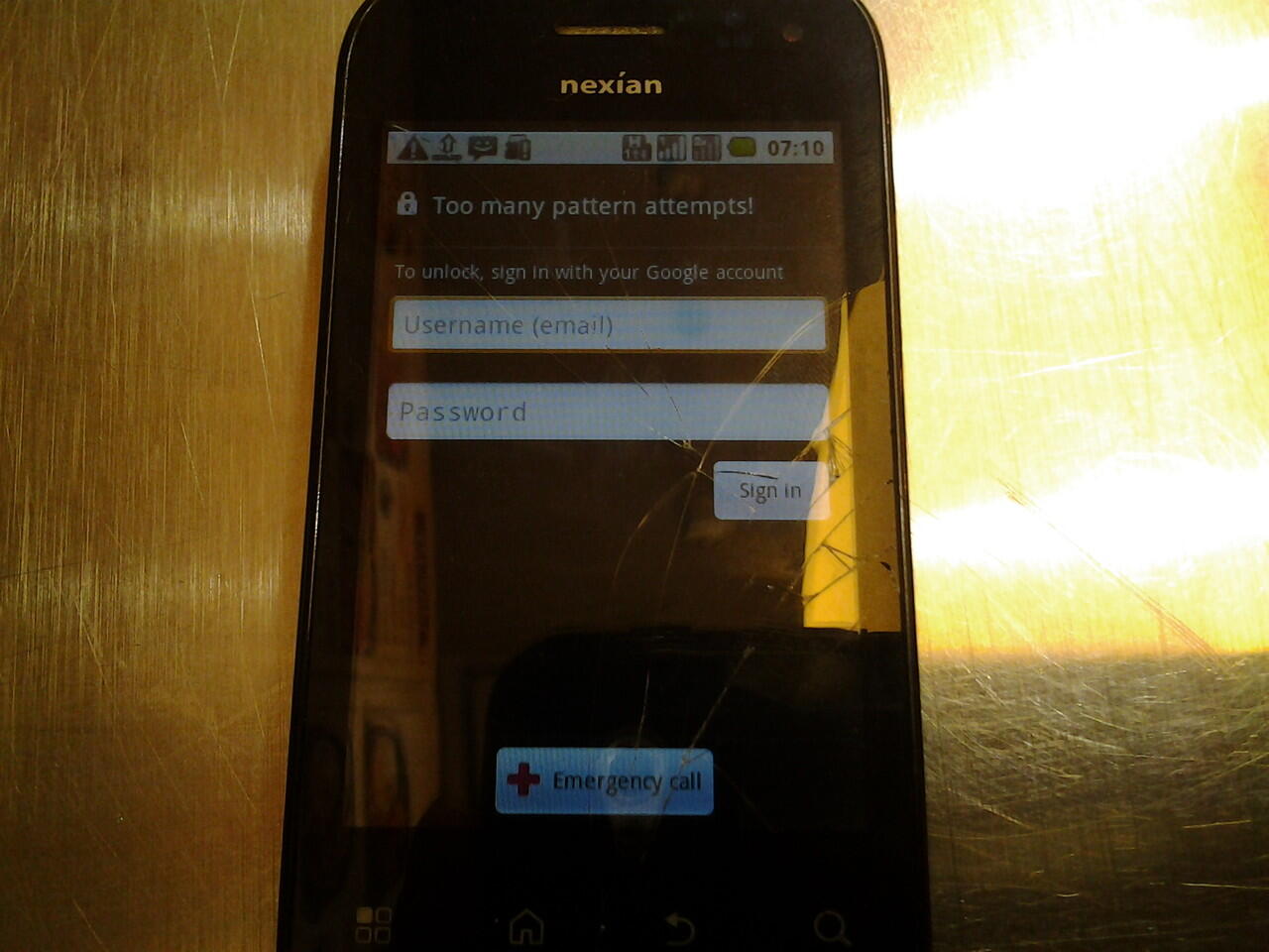HP Nexian Ane Terkunci Gmail.., Tolong Solusinya Gan