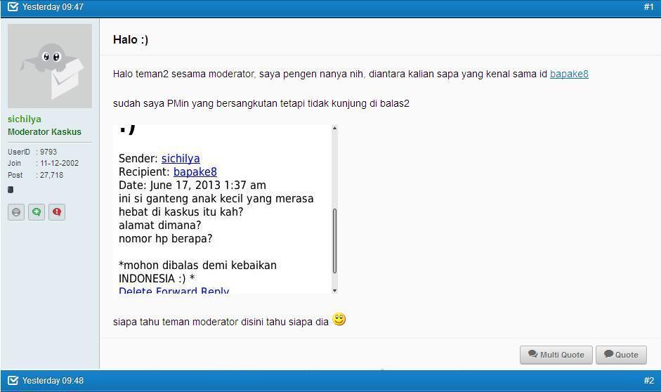 Membongkar Isi Subforum Moderartor Lounge