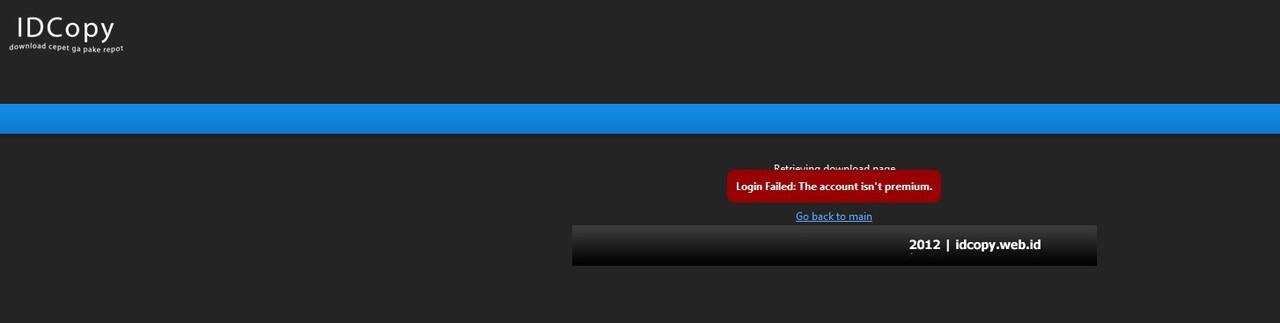 jual IDCopy Solusi Download Rapidleech Unlimited Trafic Space 60GB Suport 80+ Premium