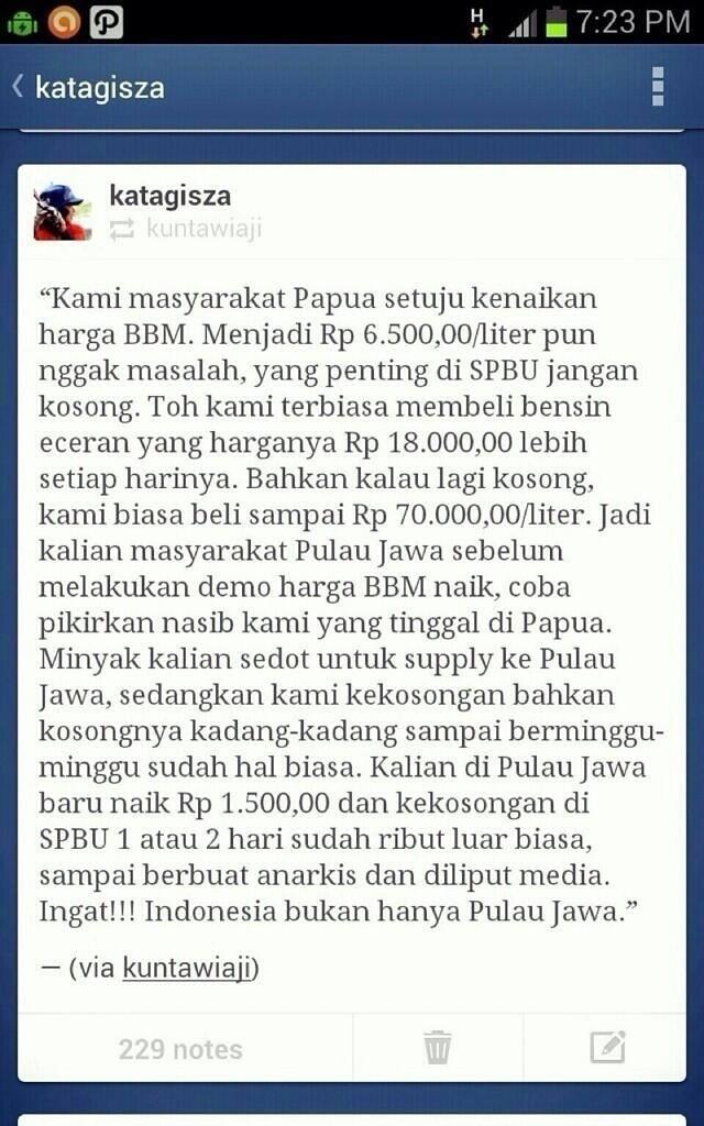 Indonesia &quot;BUKAN&quot; hanya pulau Jawa
