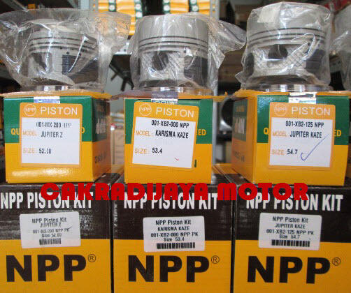 JUAL NPP NPR RACING, PISTON KIT DOME, GEAR DEPAN, BELAKANG, CHAIN KIT (415 & 428)